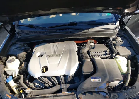 2013 Hyundai Sonata Hybrid Limited z USA, uszkodzony, nr VIN KMHEC4A42DA092228